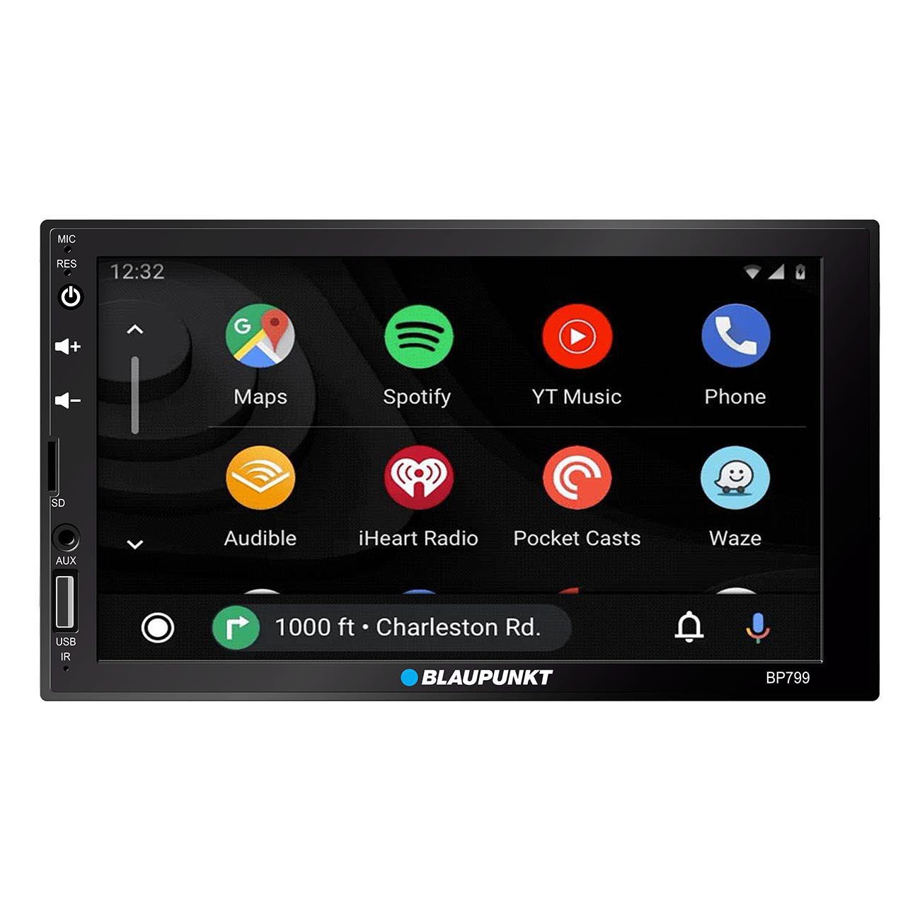 Blaupunkt BP799 Double DIN 7″ Touch Screen Car Stereo Android Auto/Apple Carplay