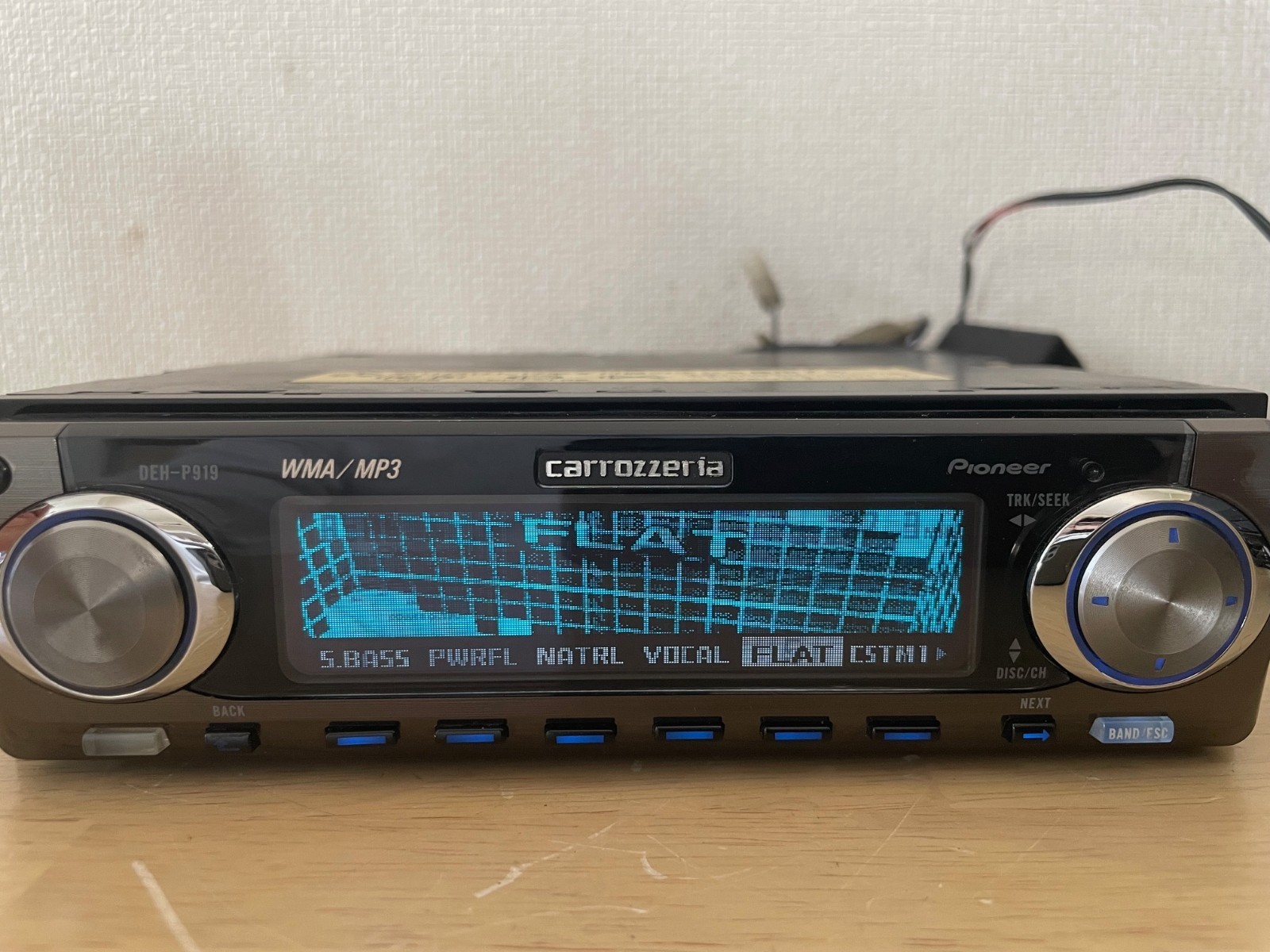Pioneer Carrozzeria DEH-P919 1Din Car Audio CD Bluetooth Player Concert Hall