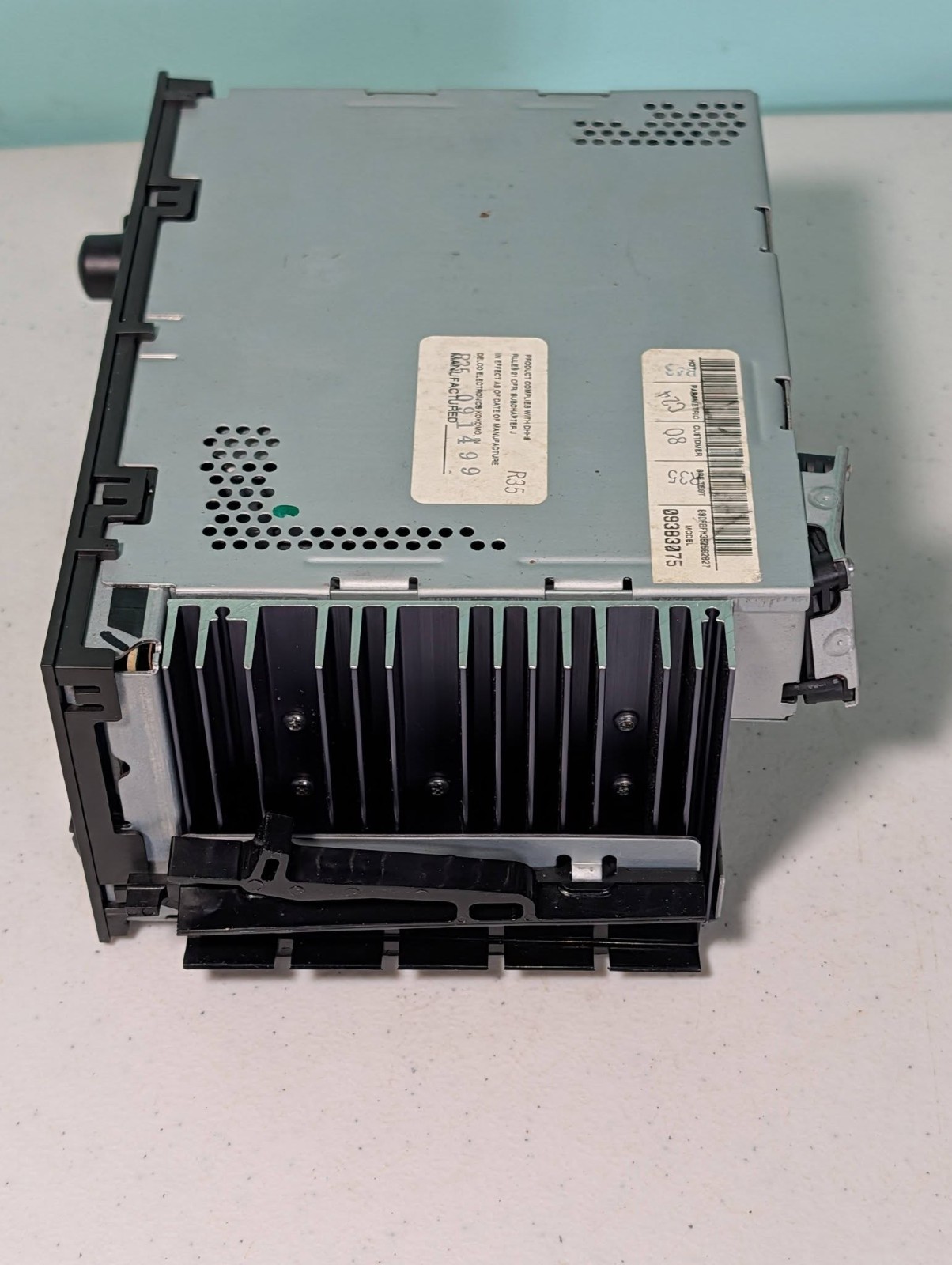 AC Delco Electronics CD Player Car Radio Am/Fm In Dash Unit Untested