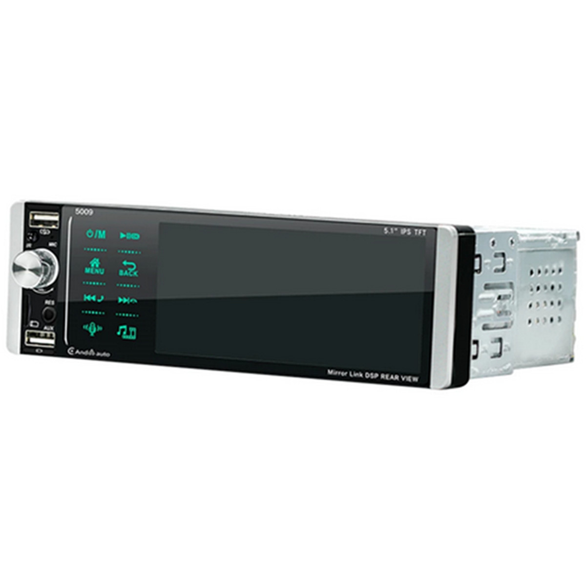 Single Din Radio Car Stereo Touch Screen MP5 Player Carplay Bluetooth FM Aux USB