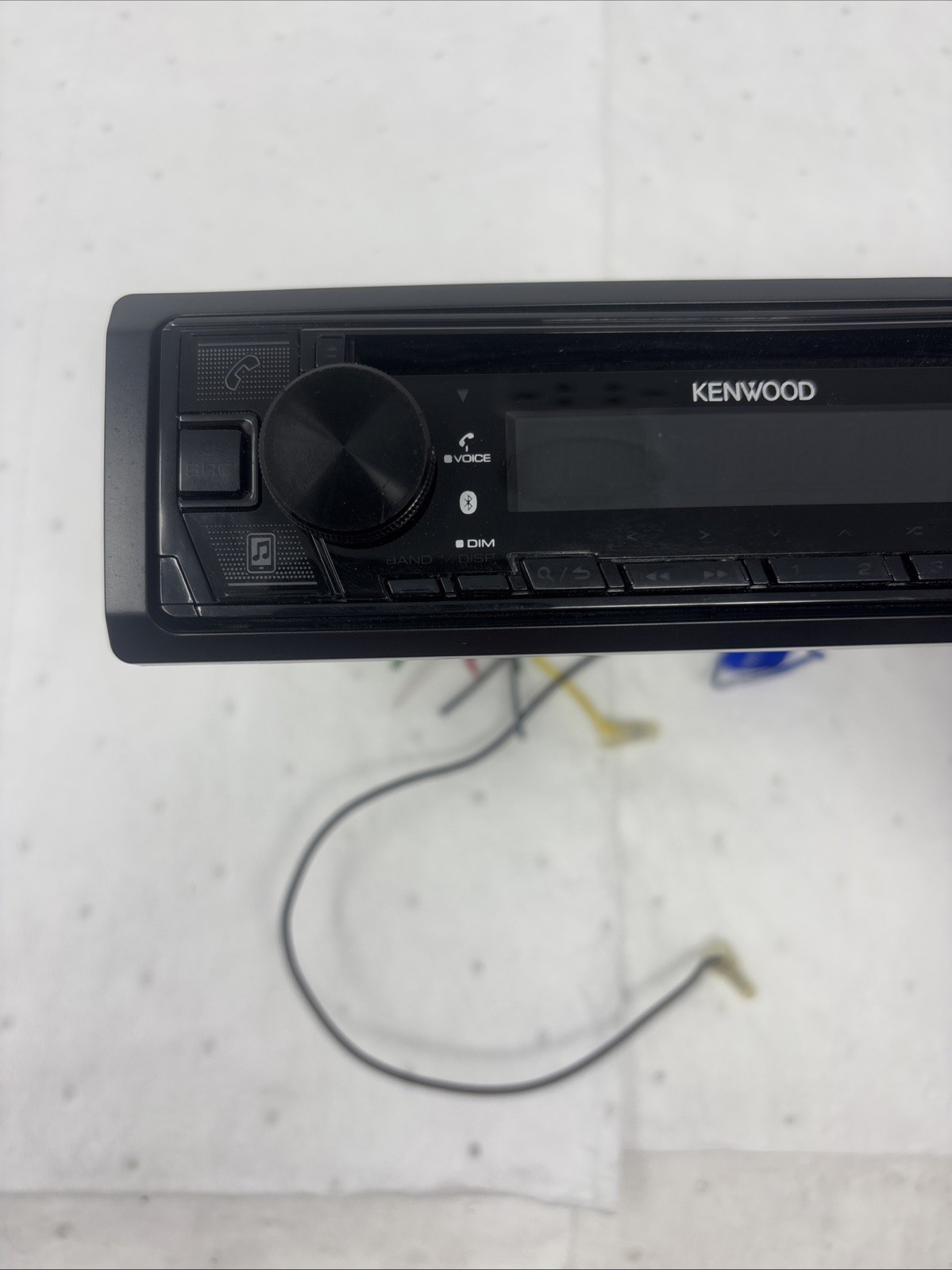 KENWOOD KDC-BT370U CD Car Stereo Receiver with Bluetooth AM FM Radio Front