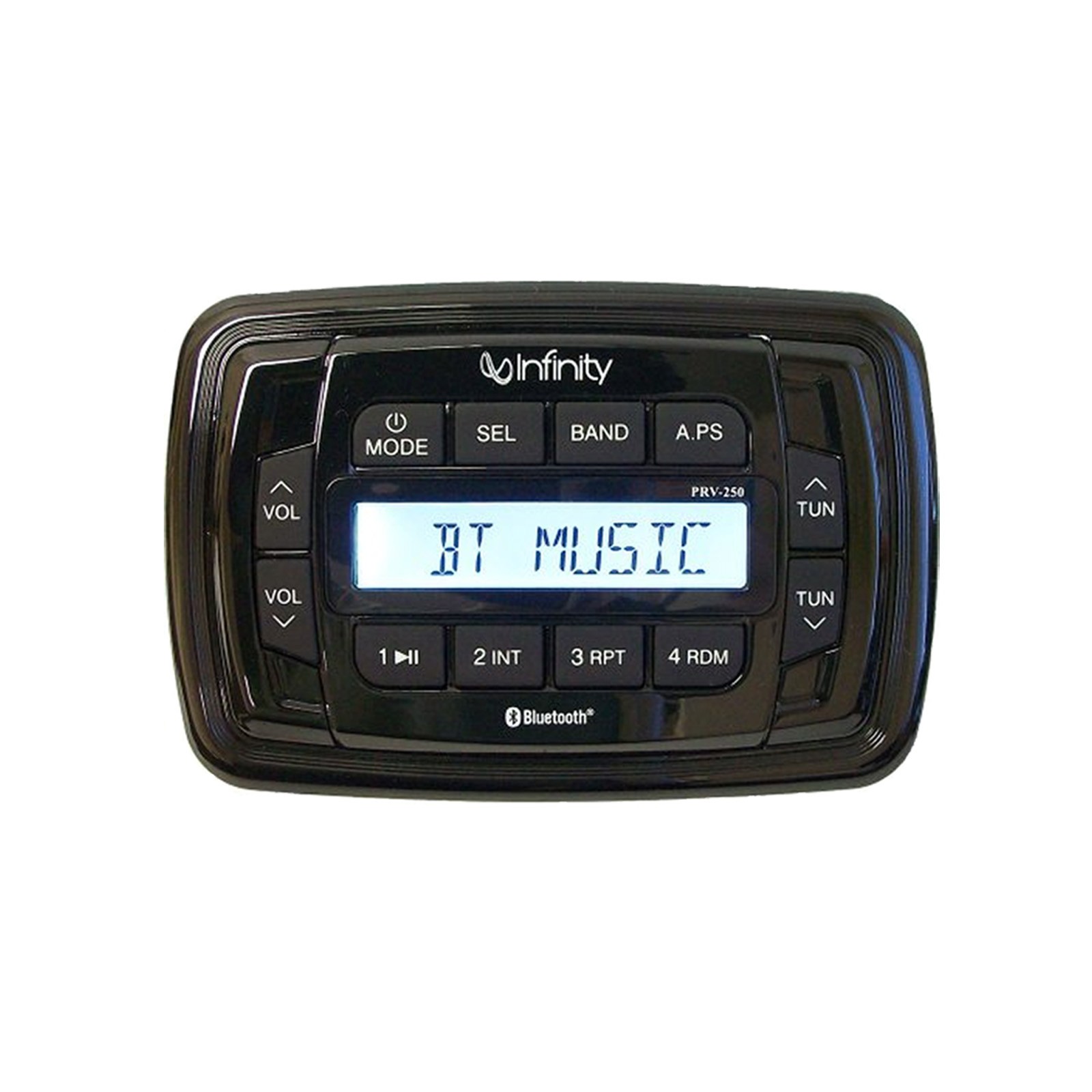 Infinity Bluetooth Marine FM Radio Receiver,, 4x 6.5″ 225W Speakers, Accessories