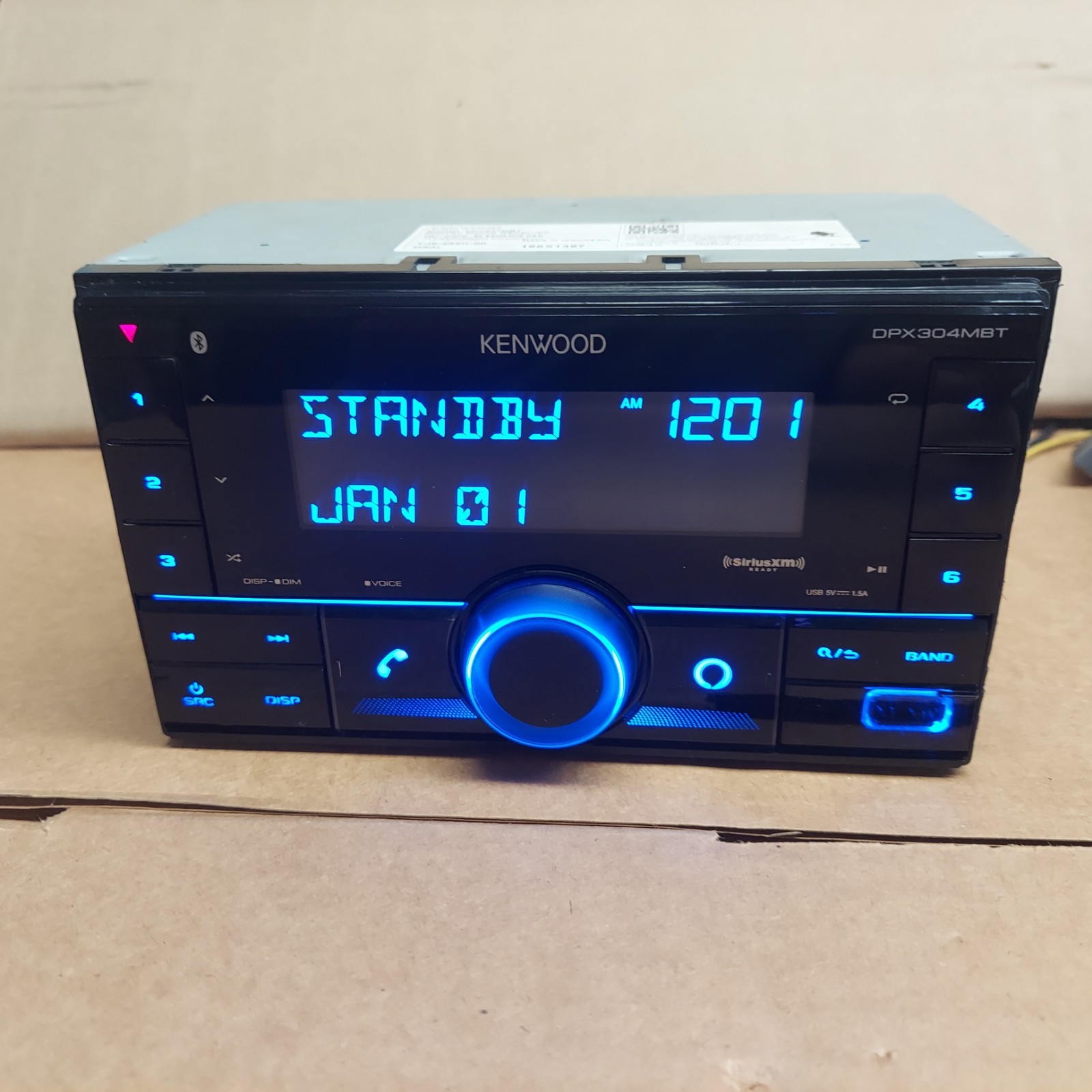 Kenwood DPX304MBT Digital Media Receiver w/Bluetooth Satellite Radio MP3 USB AUX