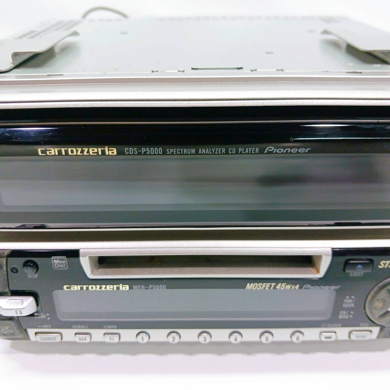 Pioneer Carrozzeria MEH-P5000 CDS-P5000 MD CD Car Audio Tested Japan BE058