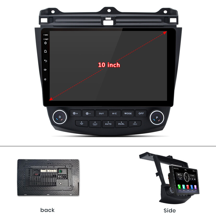 Car Stereo for Honda Accord 7th 2003-2007 Android 10.1” Touchscreen WIFI 64GB
