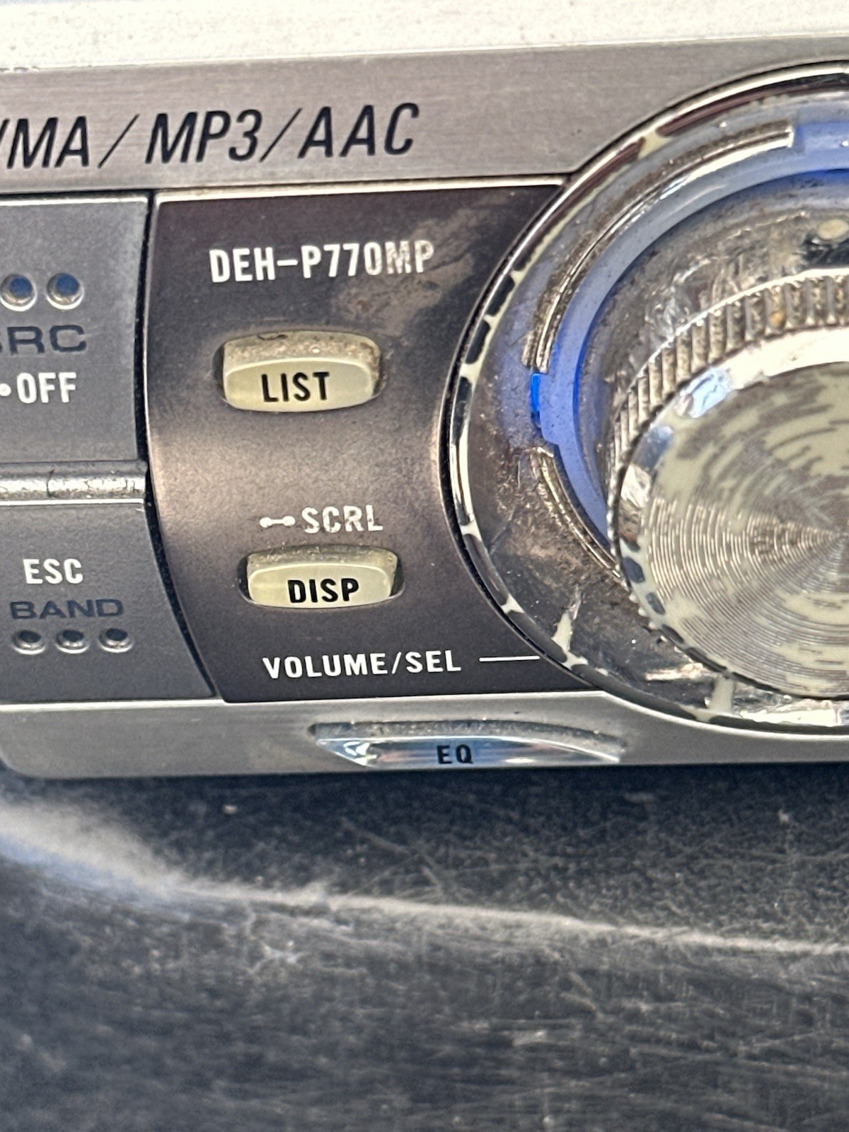 Pioneer (Premier) DEH-P770MP In-Dash Stereo Receiver Old School Tested/Rare