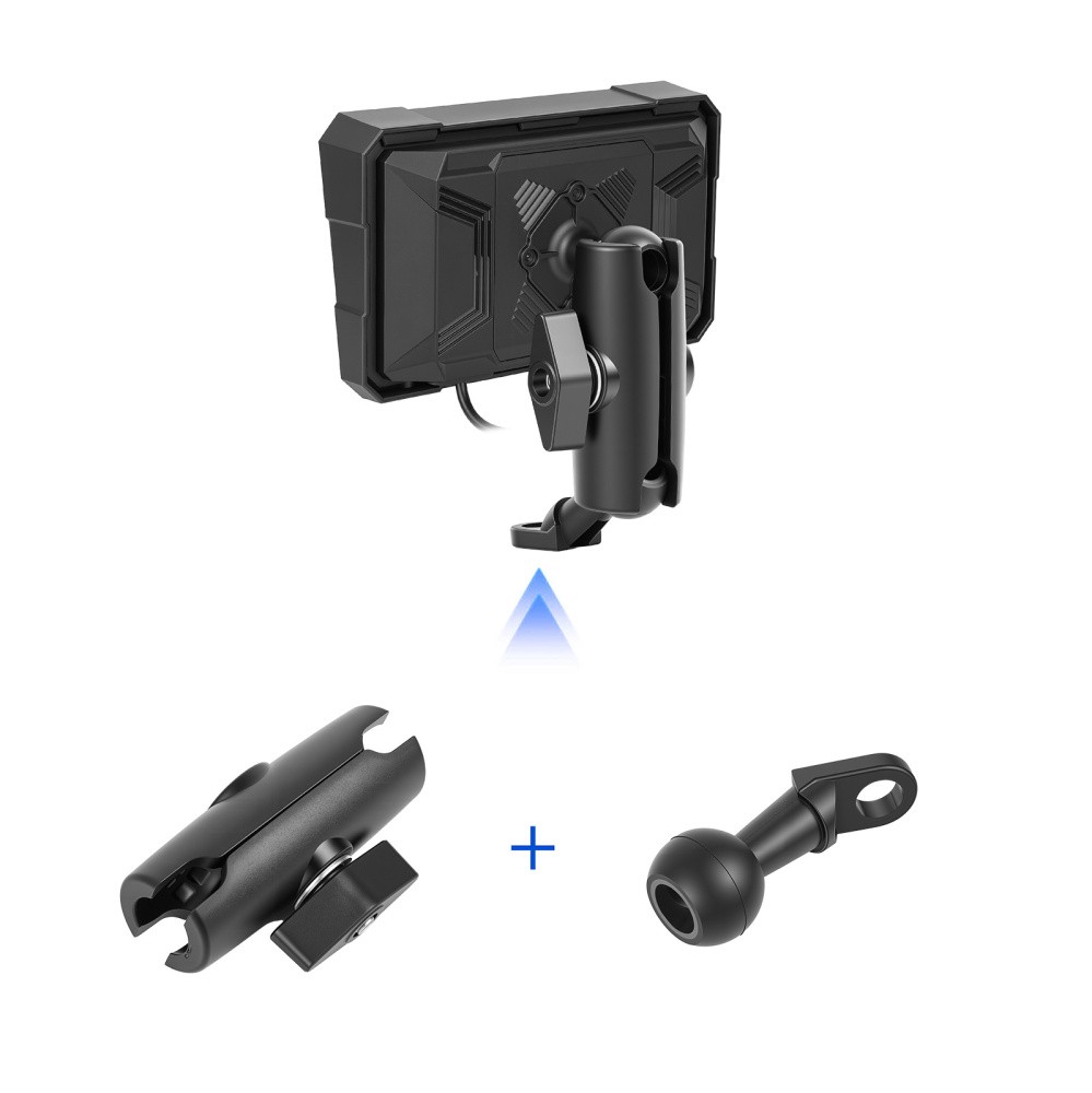5″ Waterproof Motorcycle Portable Wireless Apple Carplay Android Auto Car Stereo