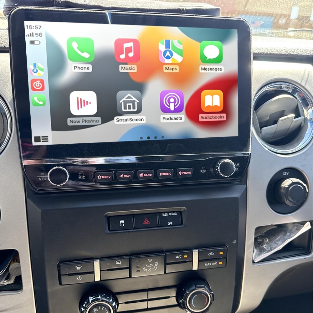 For Ford F-150 2009-2014 Apple Carplay Android 13 8Core Car Stereo Radio GPS FM