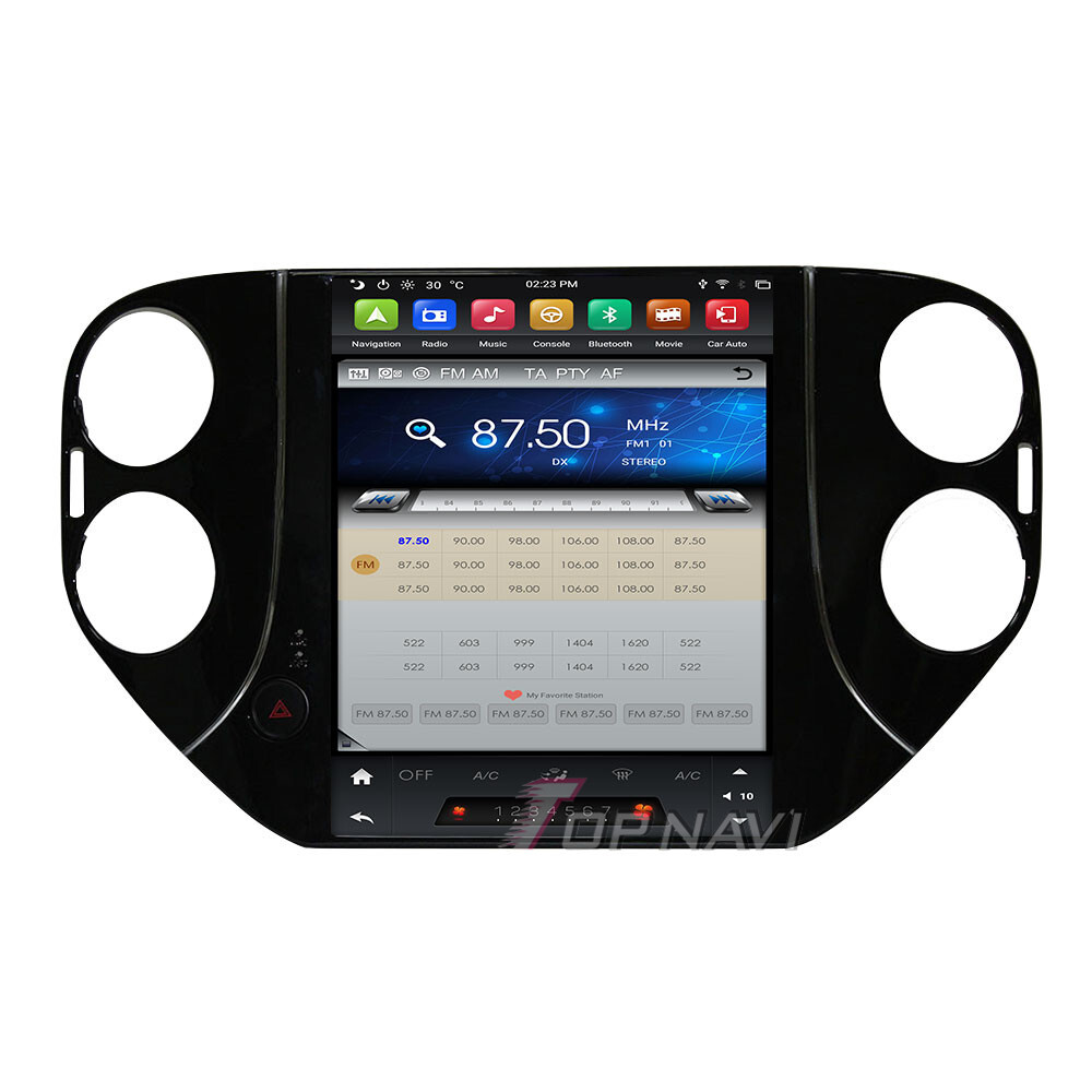 Car Stereo Radio For VW Tiguan 2010-2016 Auto GPS Navi WIFI 4G BT Androind 11