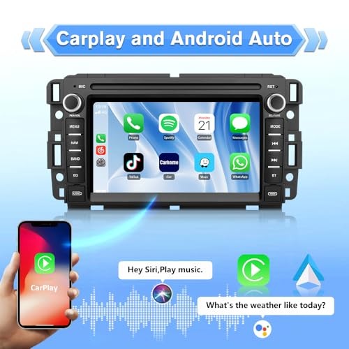 4Core 64GB Car Radio for Chevy Silverado 1500 Tahoe GMC Sierra Acadia 2GB+64GB