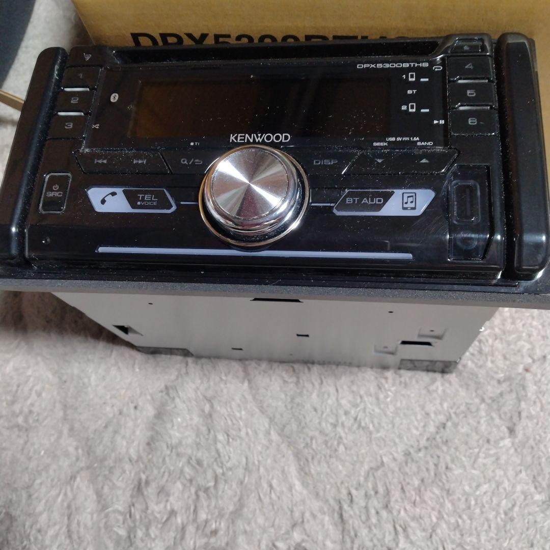 KENWOOD DPX-5300BTHS 2DIN CD Receiver Bluetooth USB RCA JDM Car Audio Tested