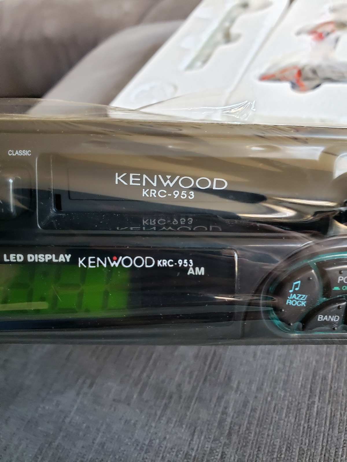 Vintage Kenwood Car Radio Cassette Player KRC-953 Remote Control – New!! No Box