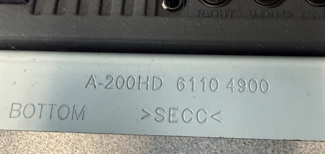 07-10 HYUNDAI ELANTRA LEADFAN STEREO MULTIMEDIA PLAYER A-200HD 6110-4900 OEM