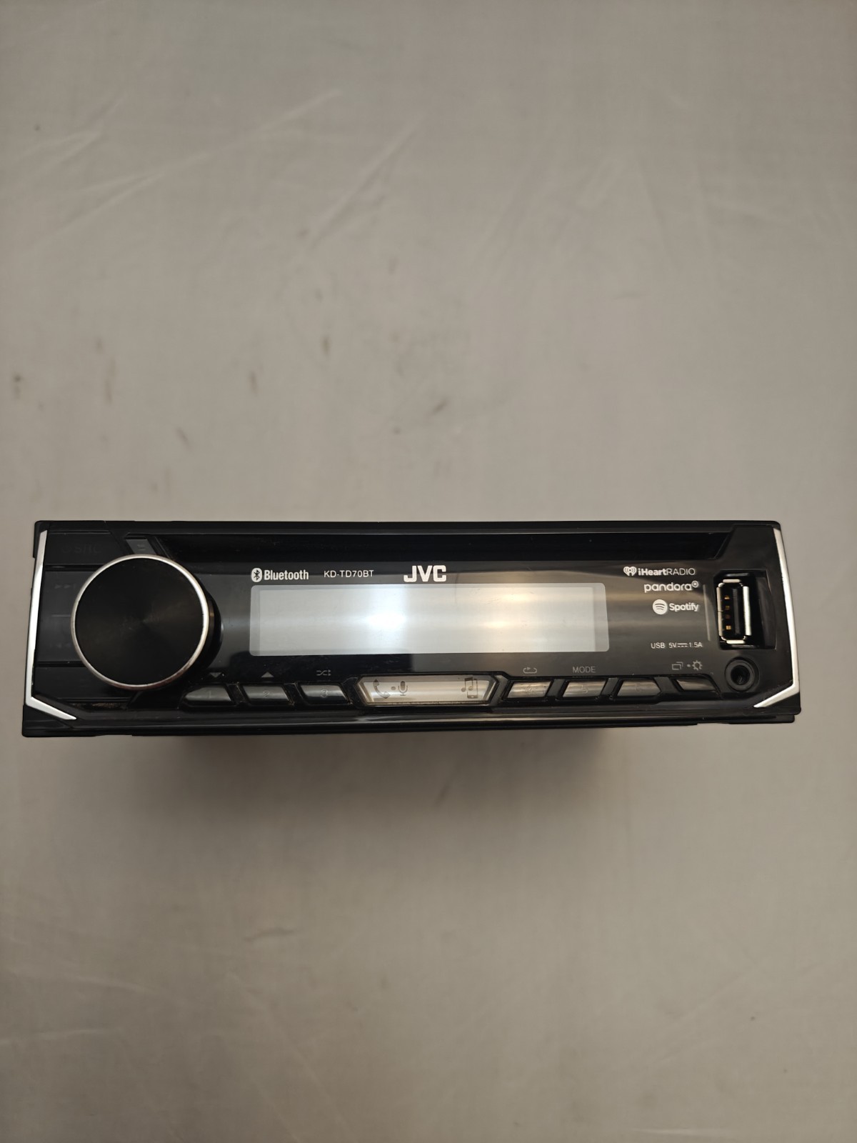 JVC KD-TD70BT Bluetooth 200w CD Player MP3 Pandora iPhone Android AM FM USB Aux