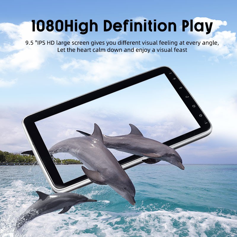 10.1-inch Navigator: Detachable 360° Rotating Head Single Spindle + USB ADAS DVR