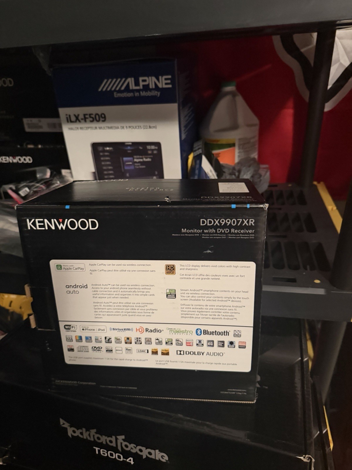 Kenwood DMX958XR 6.8″ Touchscreen 2-DIN Digital Multimedia Receiver