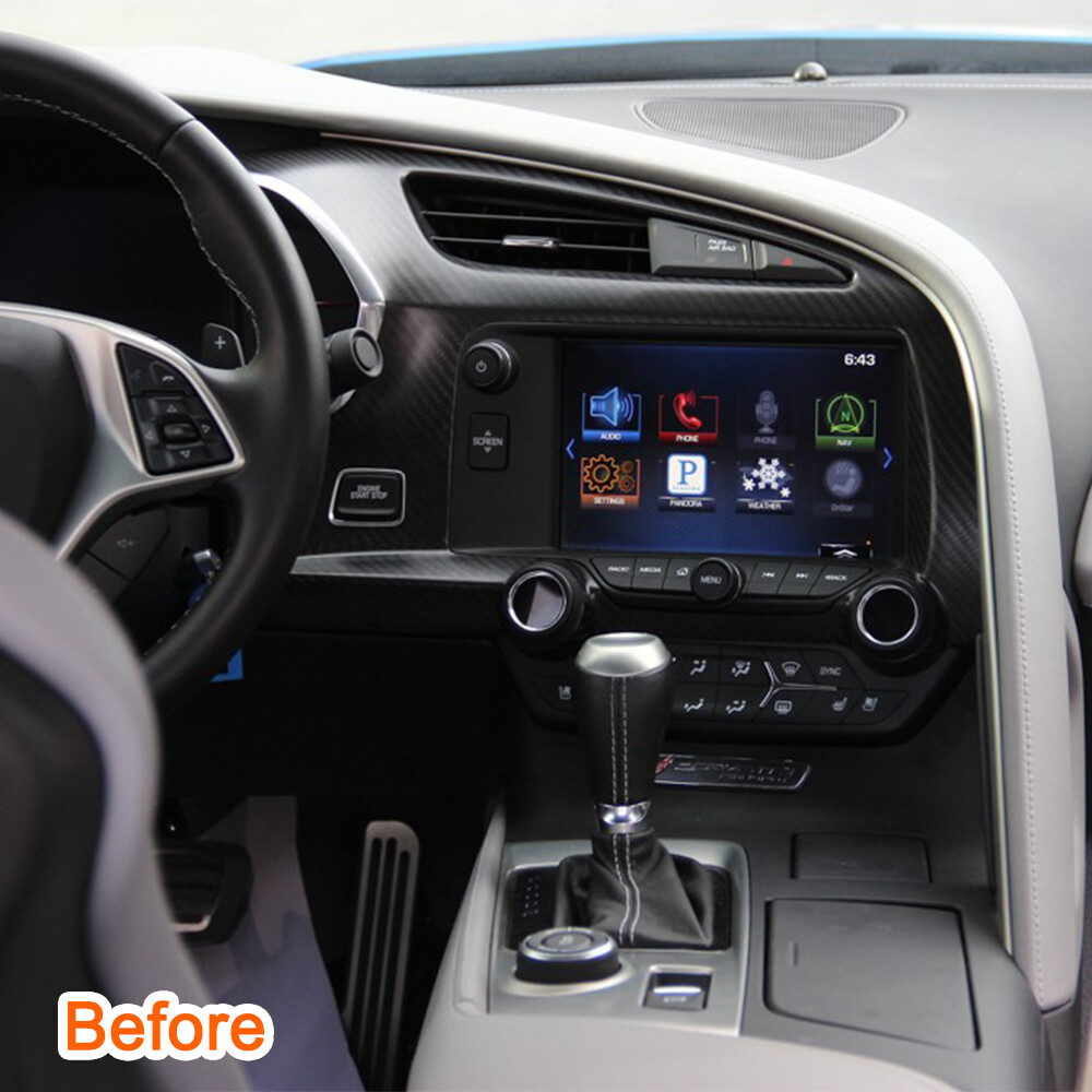 For Chevrolet Corvette C7 2013-2019 Car GPS Play Stereo Radio Android 14 Auto