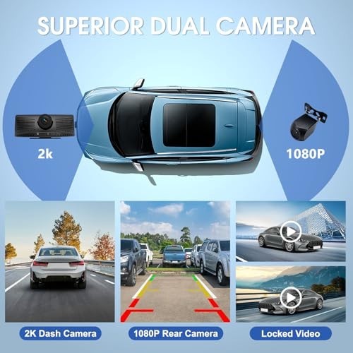 Wireless Portable with Apple CarPlay Screen,8.1″ Touch Screen Car Stereo with 2K