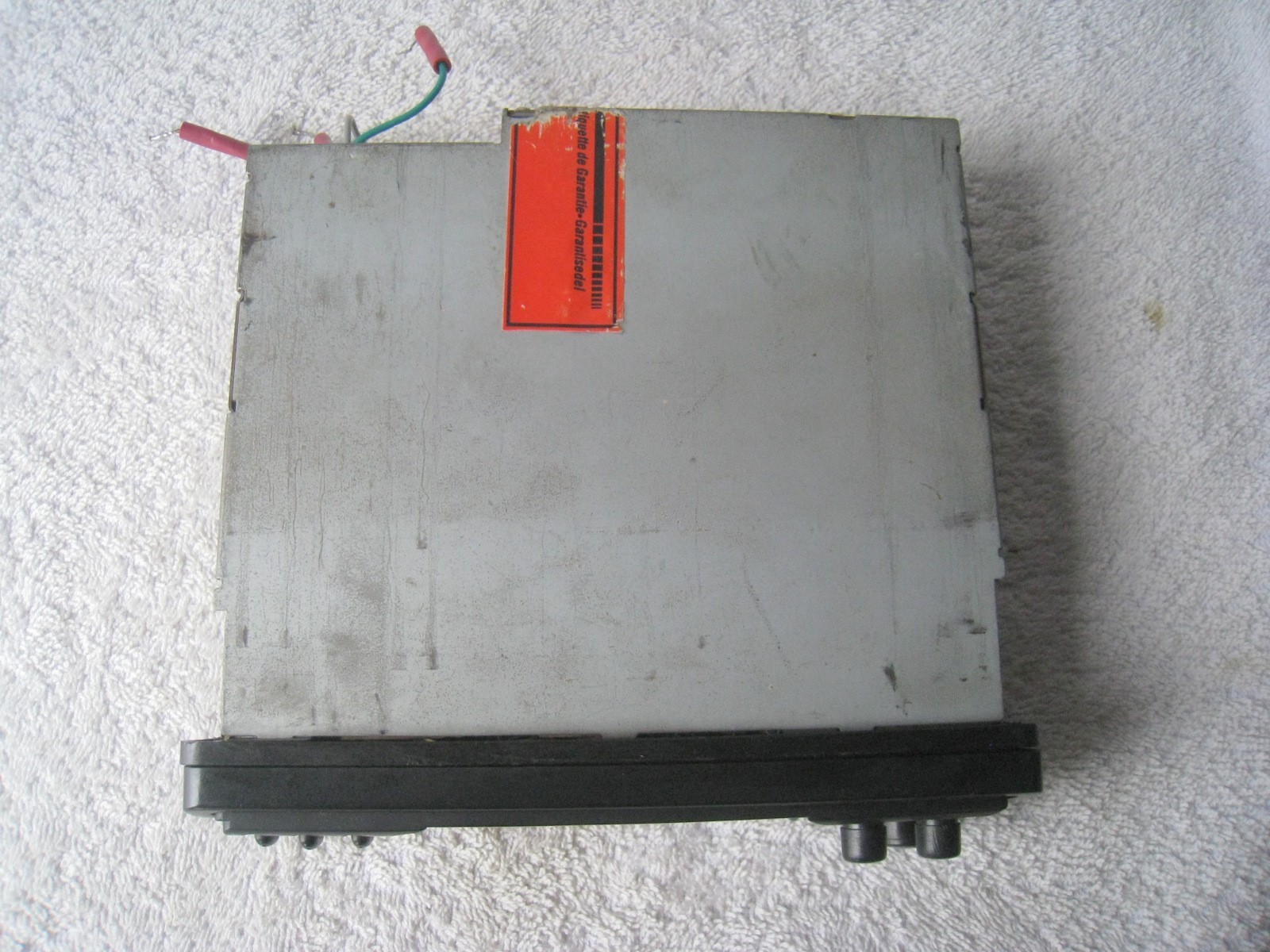 Vintage Unbranded Car Radio Cassette Stereo Deck (1980s)