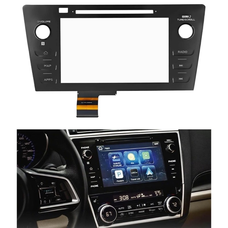 Vehicle Touch Display Digitizer Kit With LCD Display And Navigation Functions