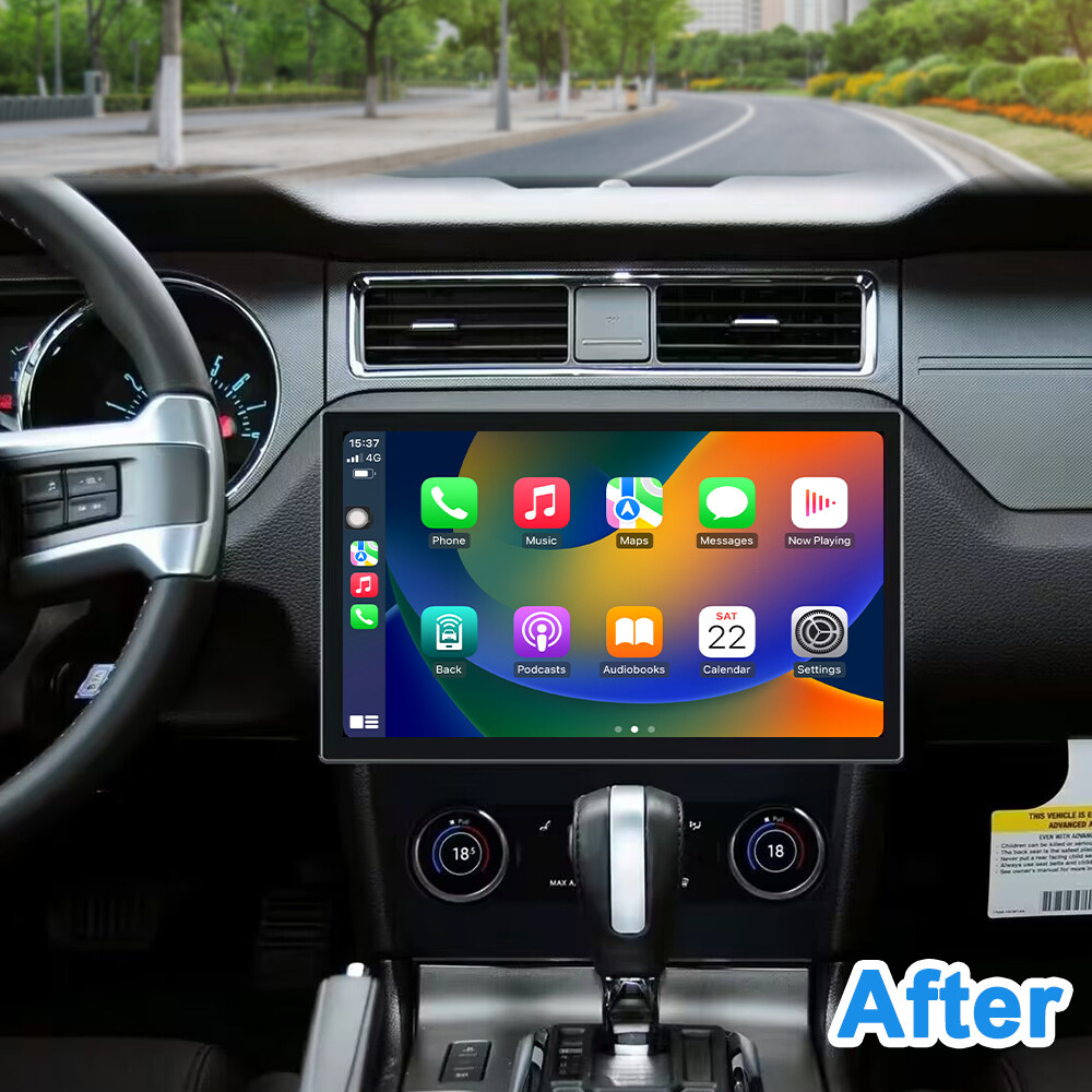 13.3Inch Car GPS Player For Ford Mustang 2005-2014 Stereo Radio Audio BT 4+64G