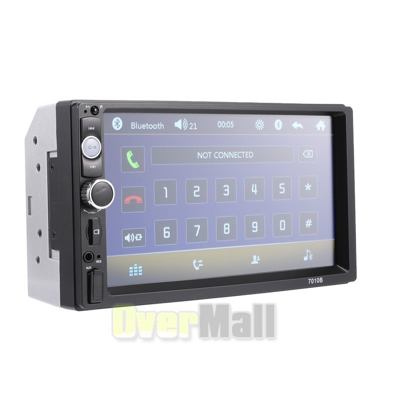 Backup Camera+Double Din Car Stereo Radio mp3 Player Bluetooth with Mirrorlink