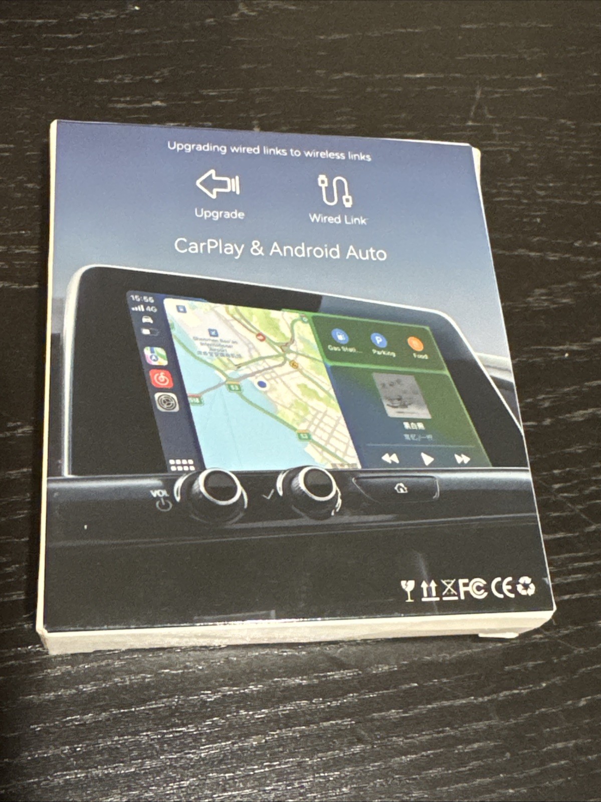 AI BOX CarPlay & Android Auto Wireless Carplay Adapter