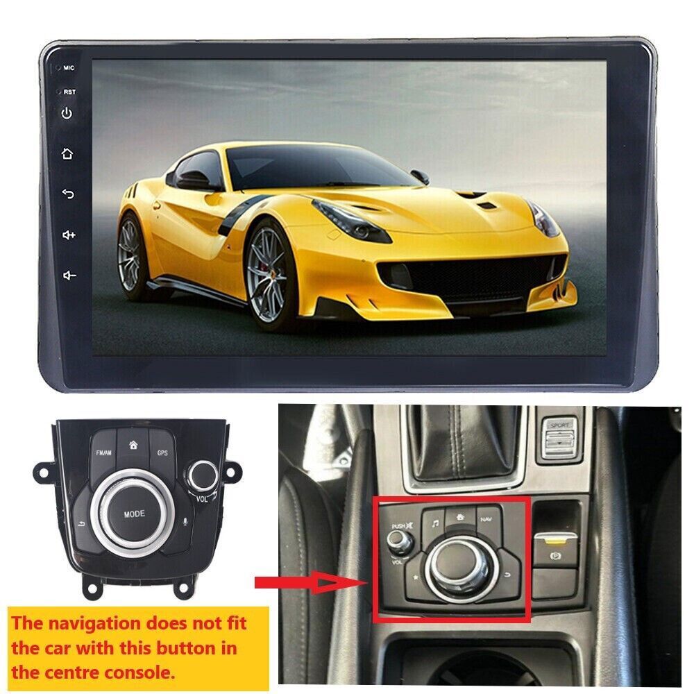 For Mazda 3 2014-2018 Car Stereo Radio Android 12 Apple Carplay GPS Navigation
