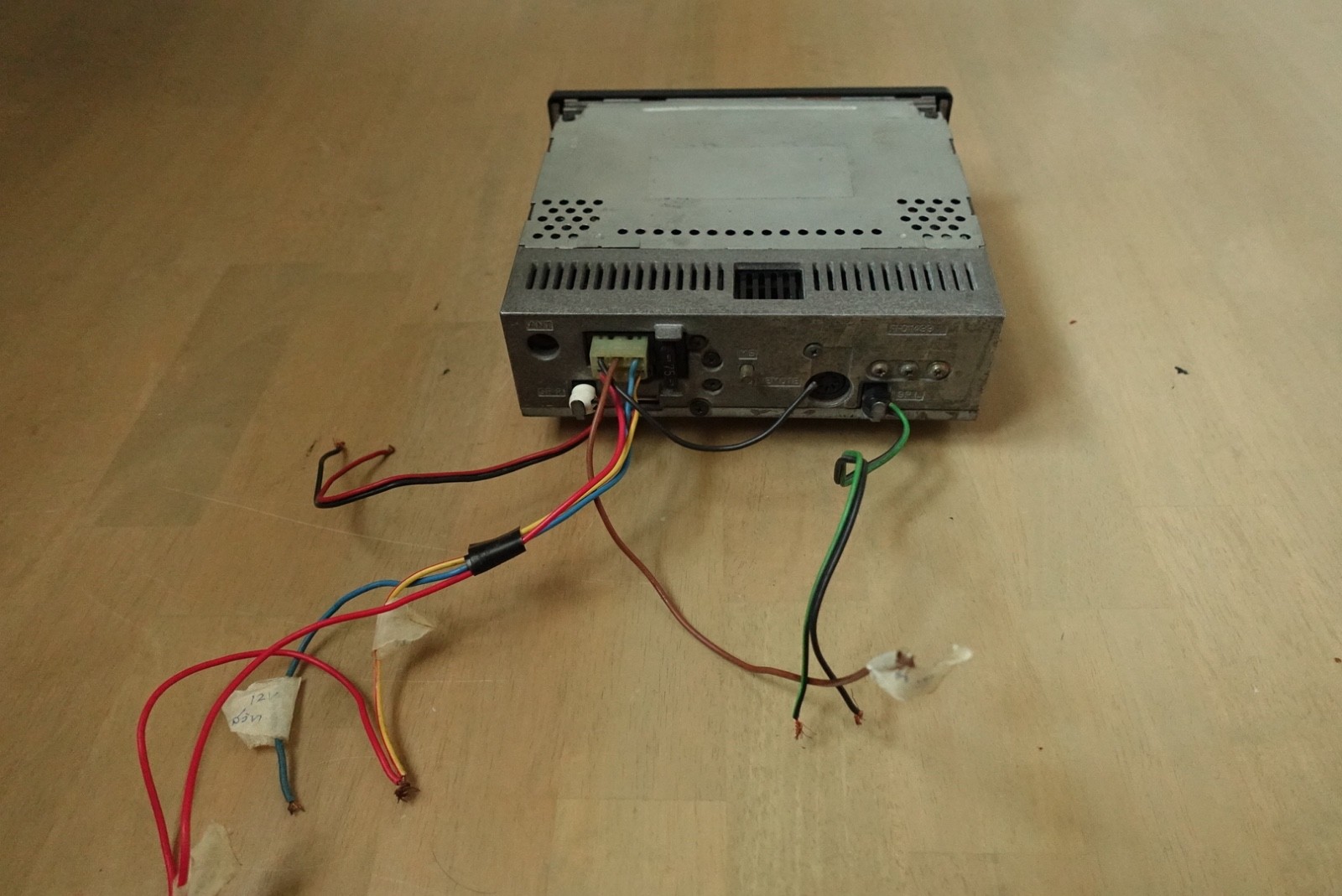 Technics for Mercedes Car. Model J201. Cassette/Bluetooth player. Classic Design