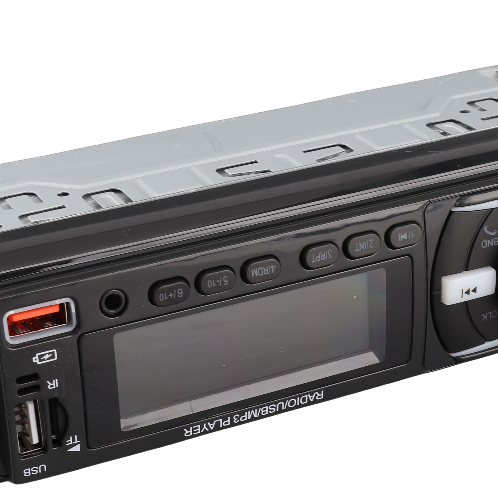 Single DIN Car Radio LCD Display Car Audio Player 60Wx4 High Power For Travel