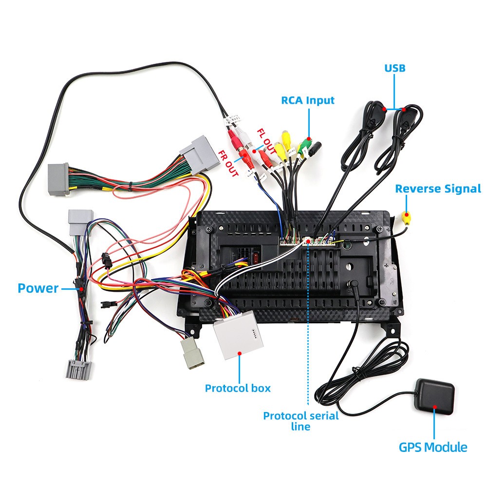 Touch Screen Car MP5 Player Navi 4+32G WIFI SWC Fit For Honda Accord 2008-2012