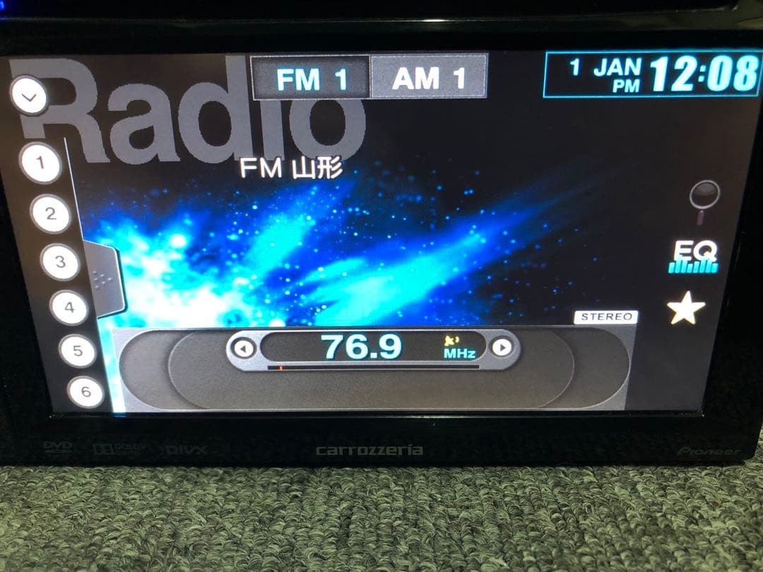 JUNK Pioneer Carrozzeria FH-780DVD Double Din Car Deck Audio CD DVD Japan