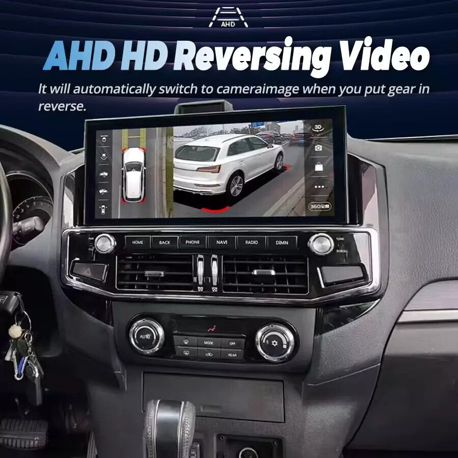 12.3″ HD Car Radio GPS Navi Android 4+32GB For 07-20 Mitsubishi Pajero V93 V97