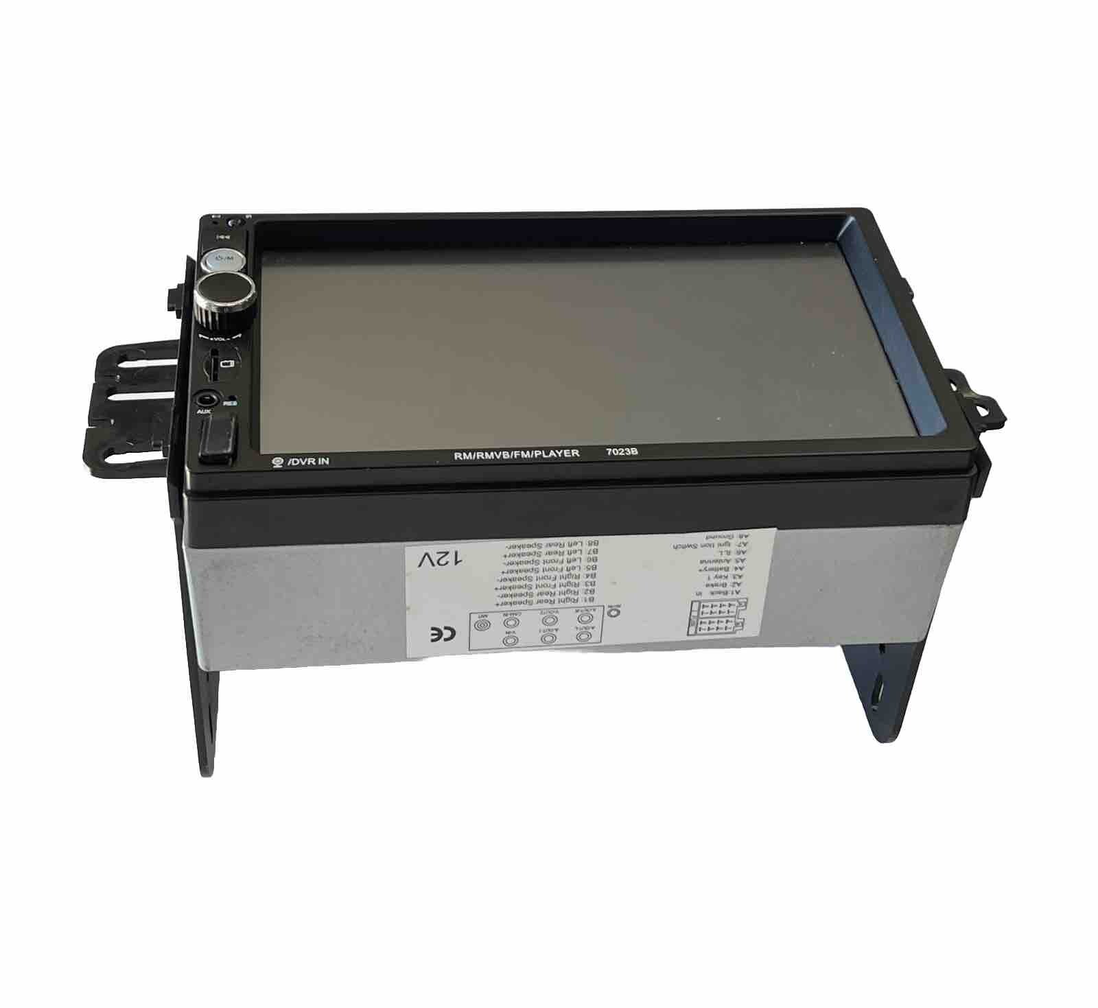 Multimedia RM/RMVB/BT/FM Player headunit model 7023B