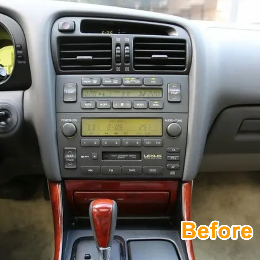 For Lexus GS 300 1998-2004 Head Unit Android 13 Car Stereo Radio GPS Navi 9Inch