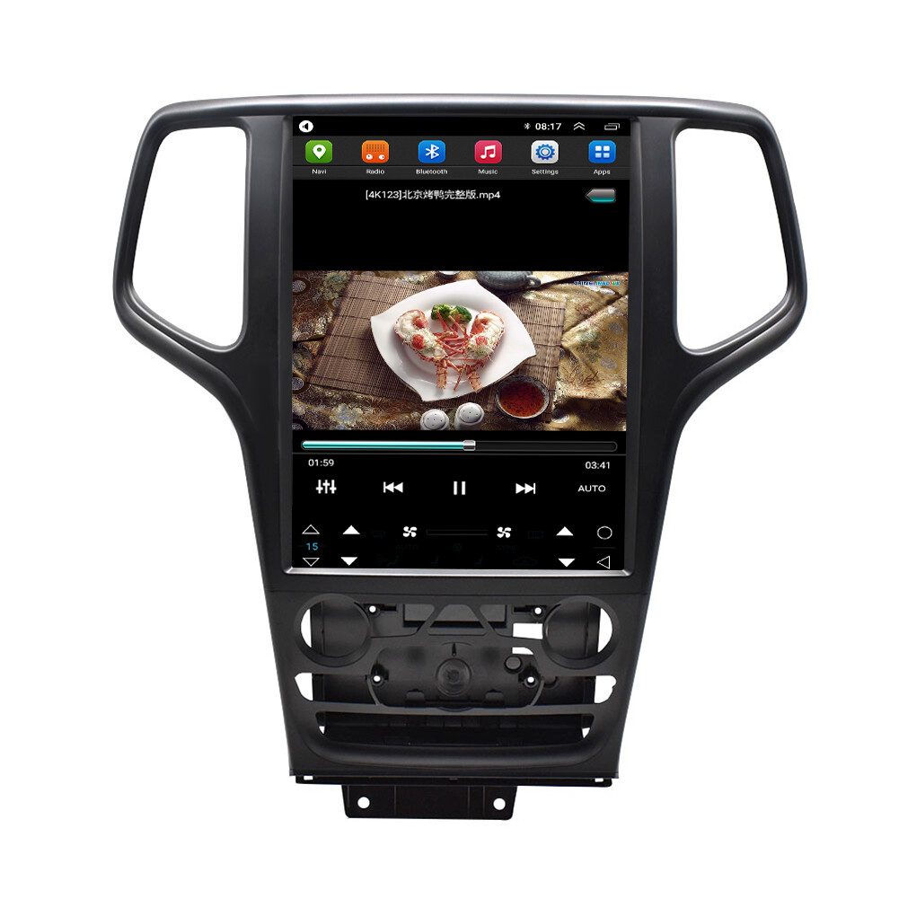 Auto Stereo Receiver Video Player For Jeep Grand Cherokee 2014-2017 Car Radio BT