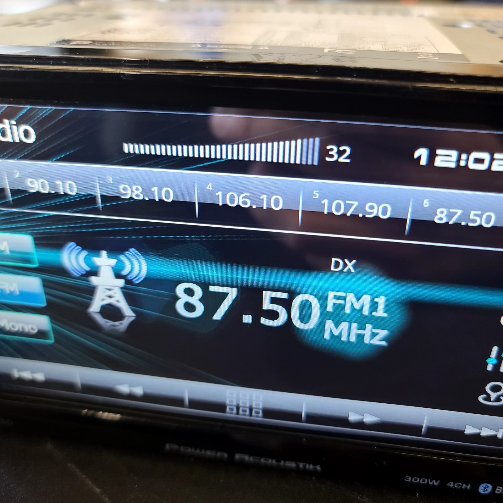 POWER ACOUSTIK CP-650 Double DIN For Parts