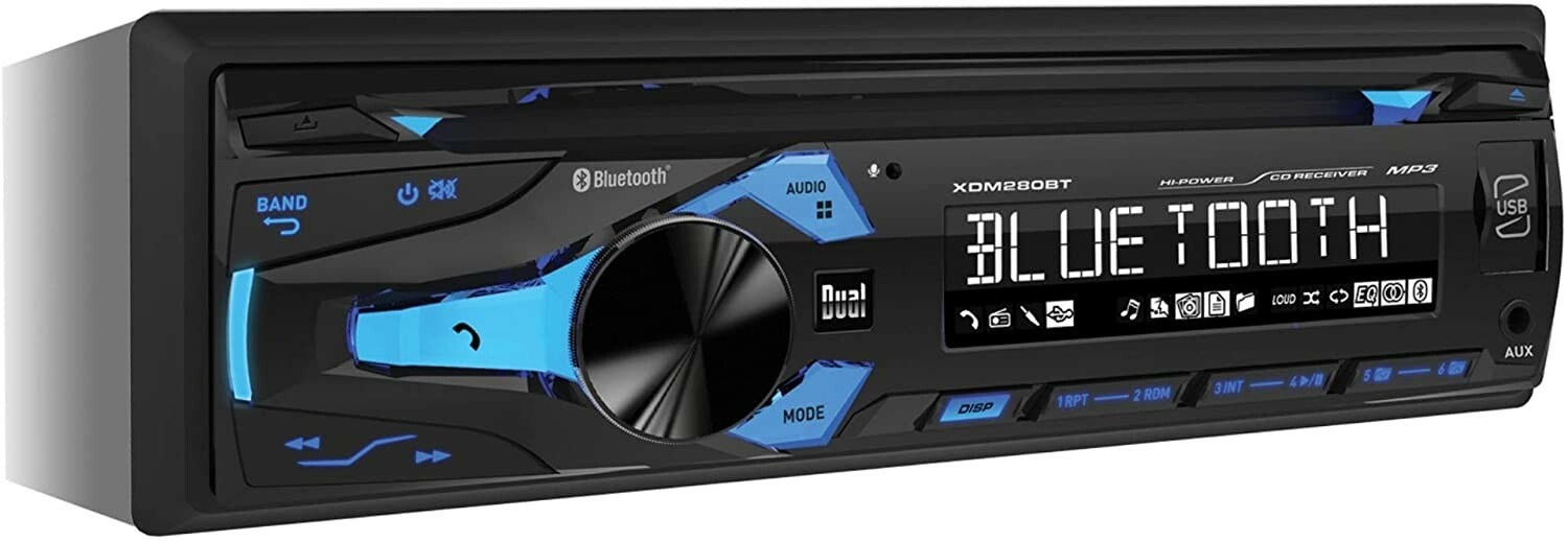 DUAL XDM280BT AM/FM Car Radio Stereo CD Player for 2005-2007 Nissan Frontier