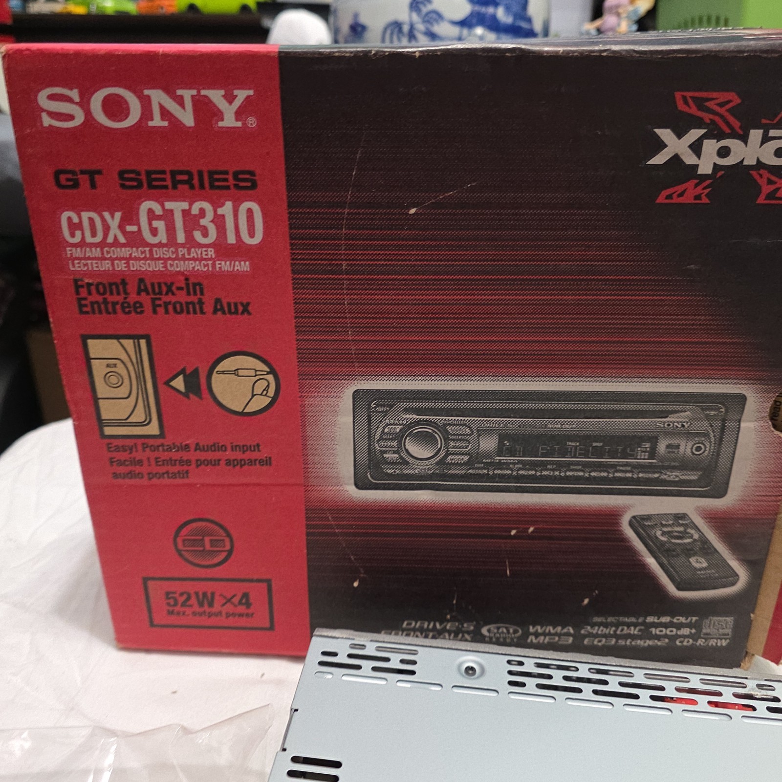 Sony CDX-GT310 Car Radio FM/MW/LW CD Player Mp3/WMA AUX