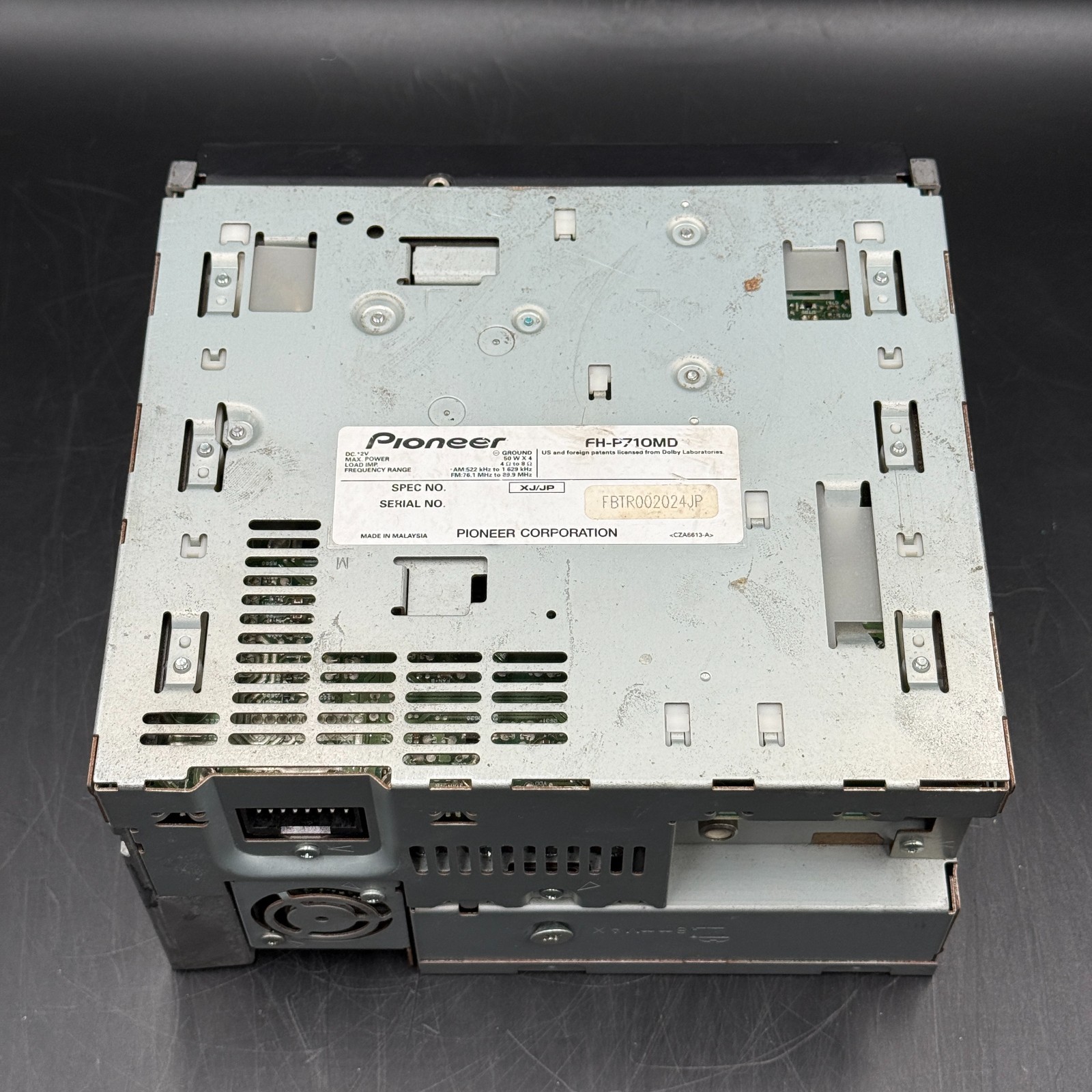Carrozzeria Pioneer FH-P710MD 2DIN CD MDLP Player w/CD-IB10 iPod Adapter Tested