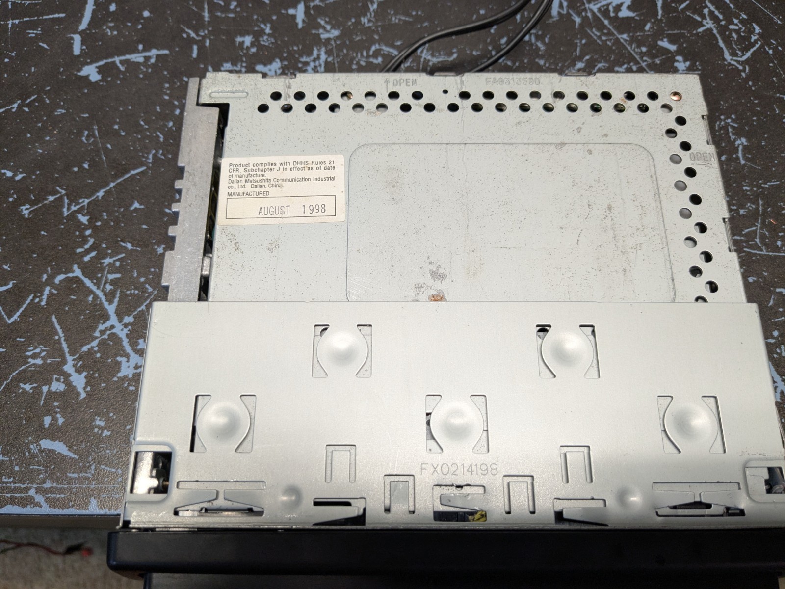 Panasonic DPX40 CD Receiver in excellent working condition. Old School