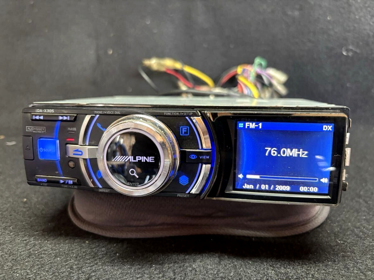 Alpine iDA-X305S Digital Media Receiver JDM USB iPod Working Confirmed