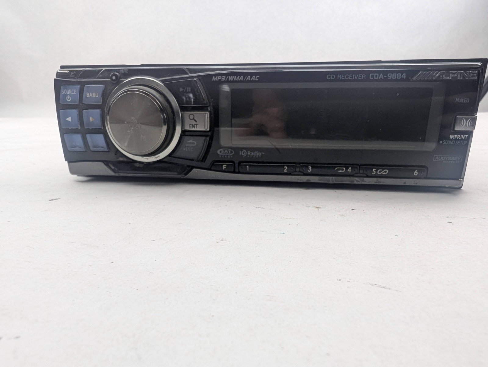 Alpine CDA-9884 MP3/WMA/AAC/CD In Dash Receiver 50Wx4