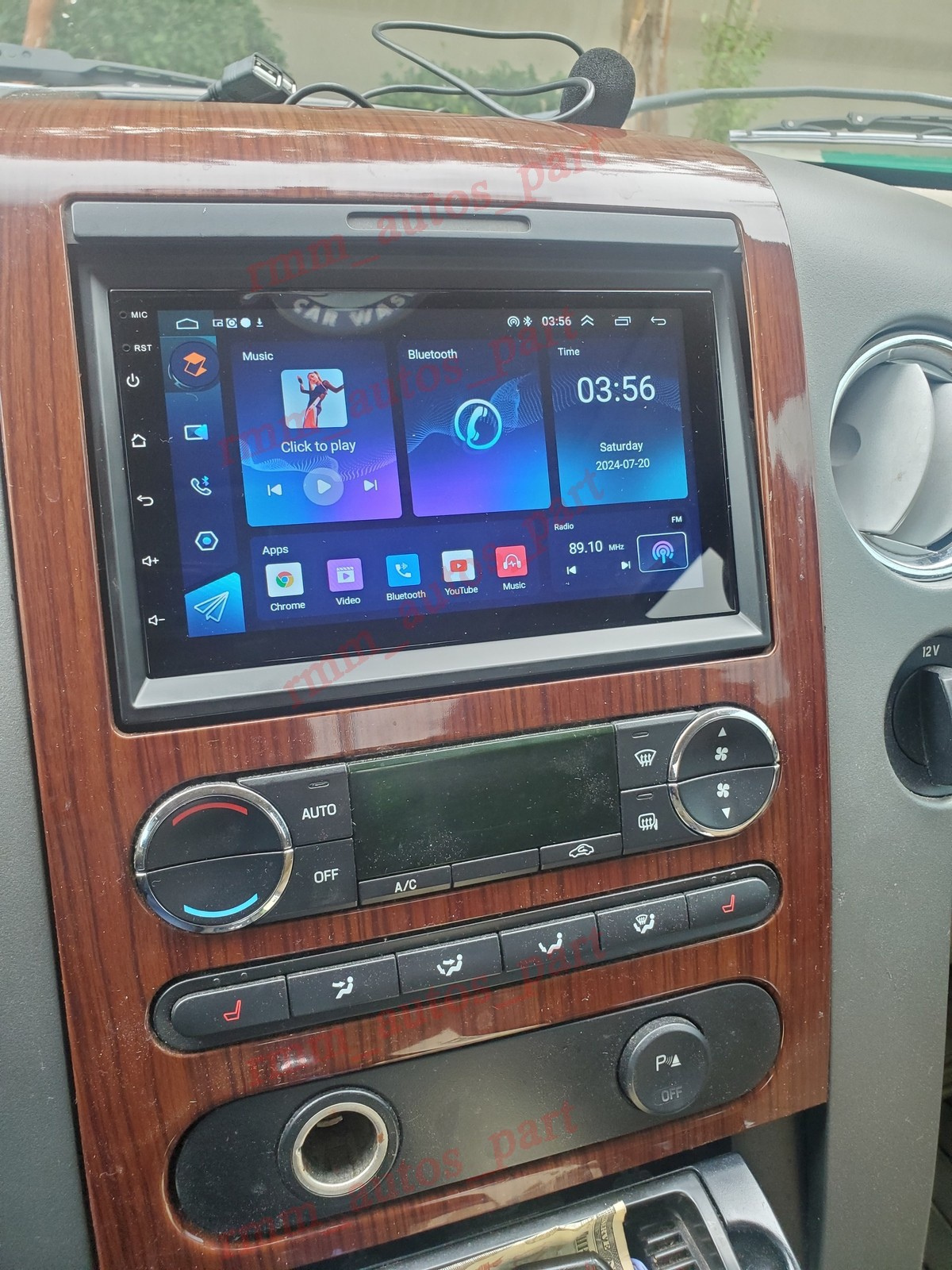 For Ford F150 2004-2008 Car Radio Stereo Apple Android Carplay GPS Player