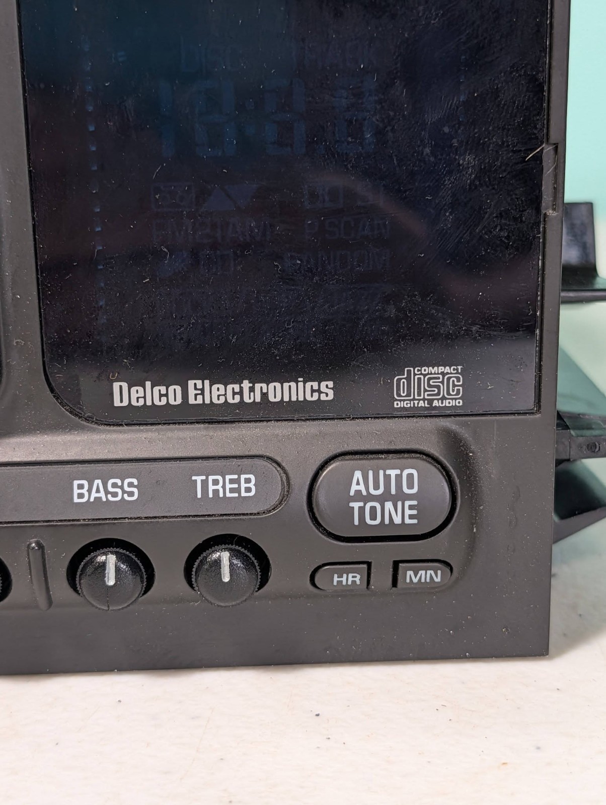 AC Delco Electronics CD Player Car Radio Am/Fm In Dash Unit Untested