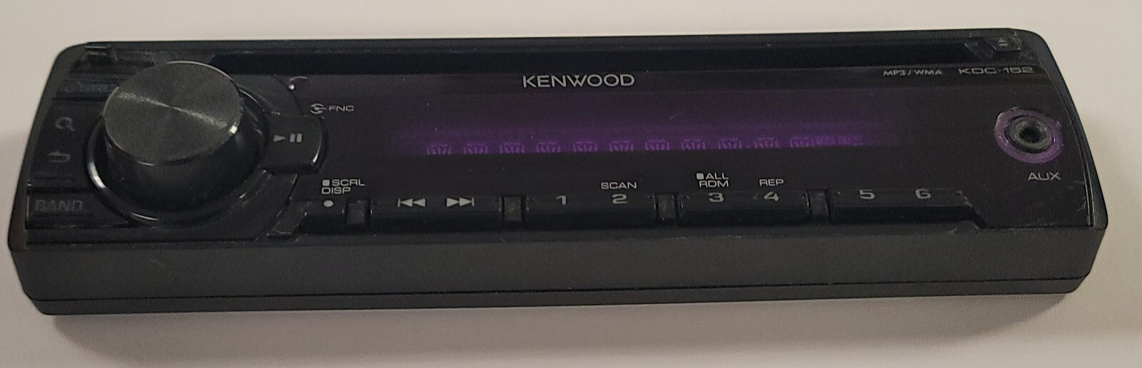 KENWOOD CD Car Stereo Receiver KDC-152 MP3/WMA/AUX/AM/FM + Wiring Harness