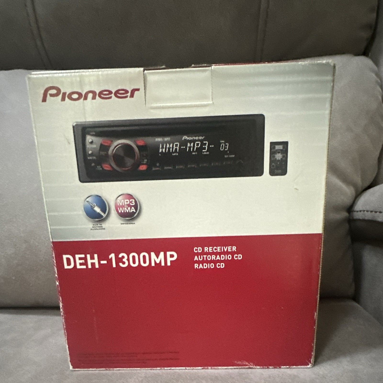 Pioneer DEH-1300MP 1 DIN In-Dash CD Player Receiver MP3/WMA Playback