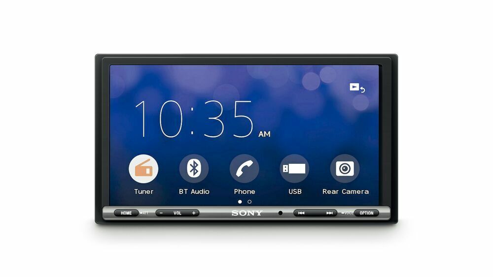 Sony 6.95″ Bluetooth Media Receiver with WebLink Cast – Apple CarPlay / Android