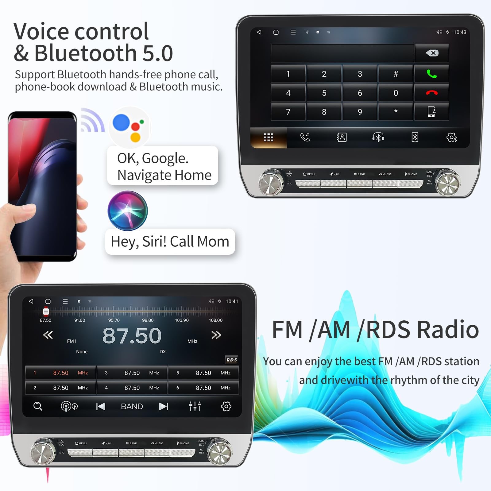 Car Radio for Dodge Challenger & Avenger 2008-2014 Stereo 4+32GB, Black