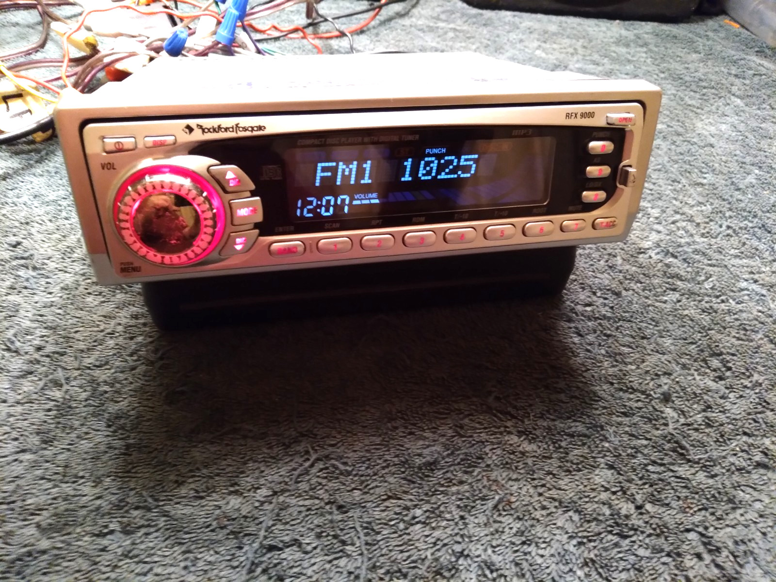 “Old School” Rockford Fosgate, RFX9000, CD/MP3/ Receiver,